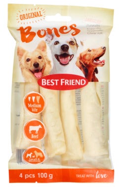 Tyggeben Bigbite medium bite, 12 cm 4 stk