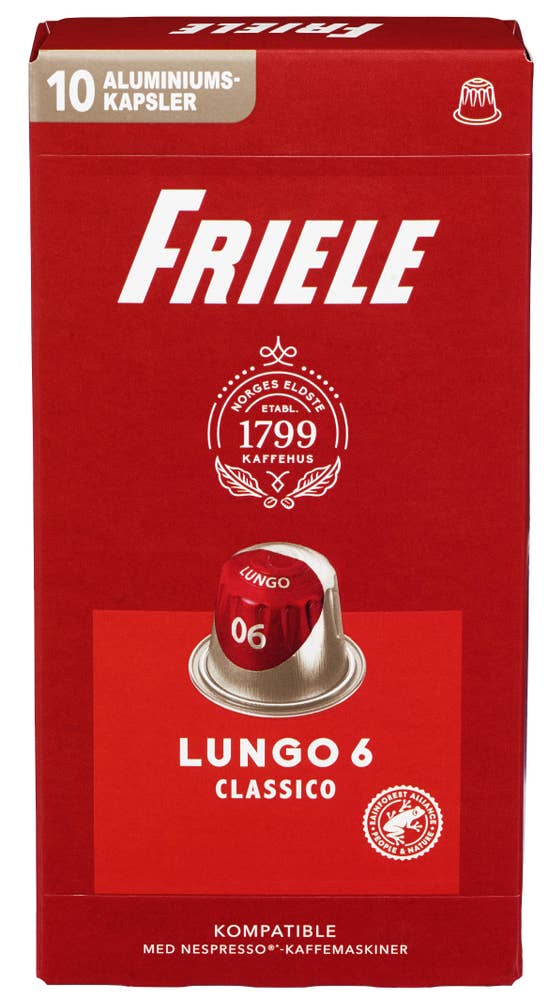 Friele Lungo 6 Kapsler