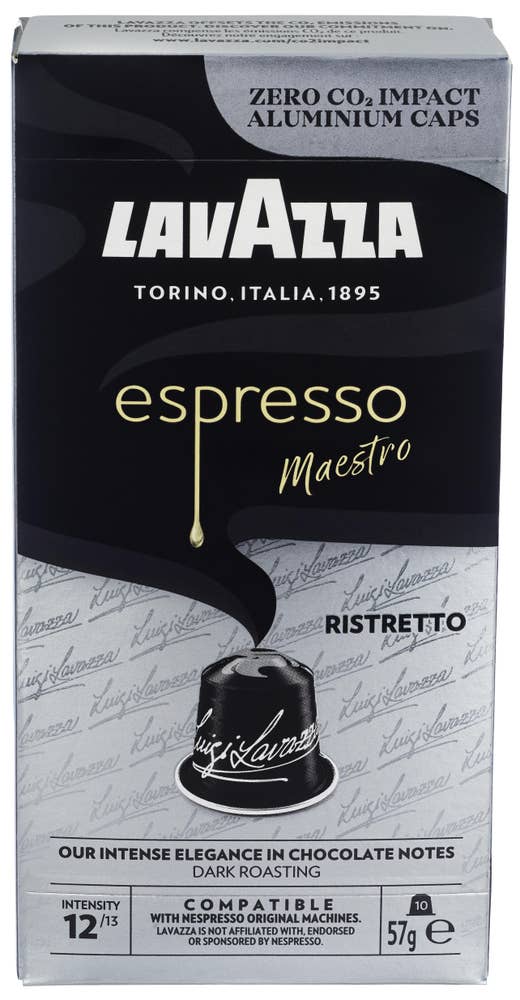 Lavazza Maestro Espreso Ristretto Kaffekapsler, 10 stk