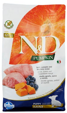 Farmina N&D Dog Pumpkin Lamb & Blueberry Puppy Mini