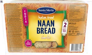 Santa Maria Naan Bread Garlic
