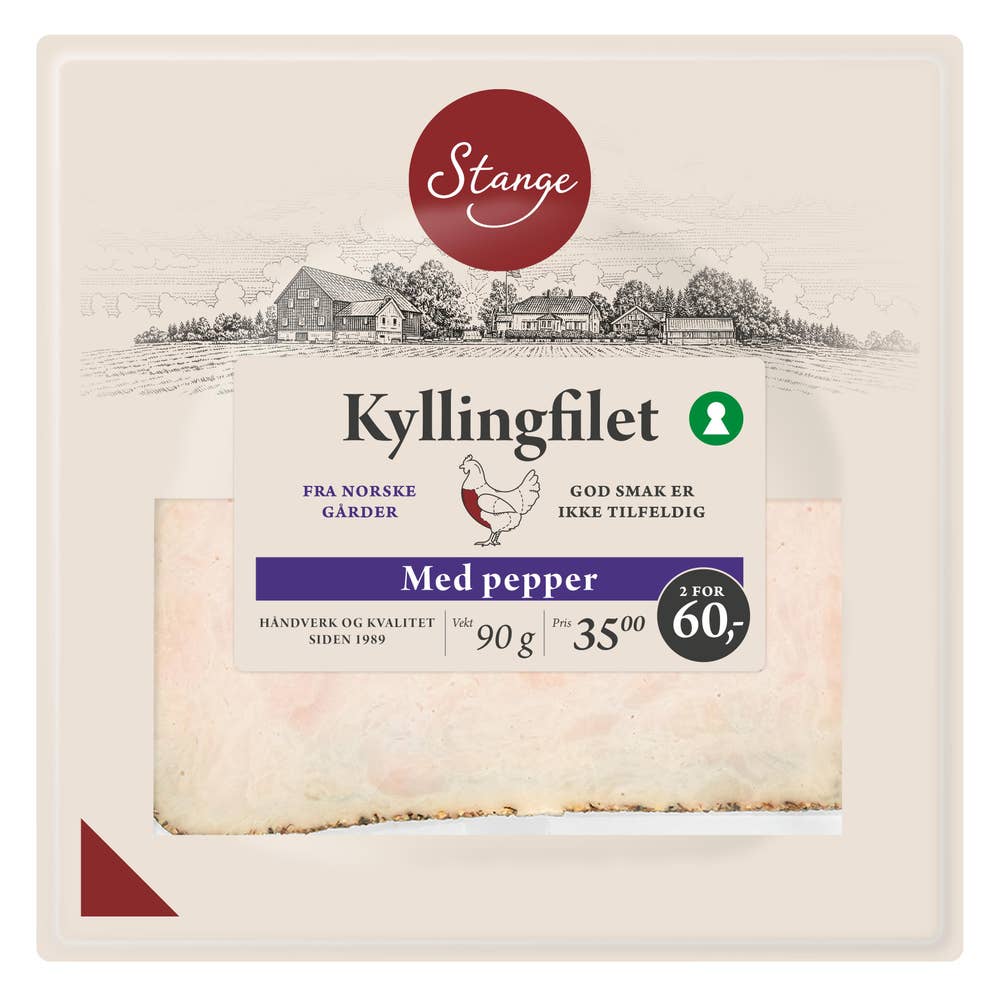 Stange Pepperpålegg av kyllingfilet