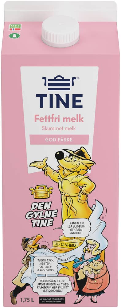 TINE Skummet melk 0,1%