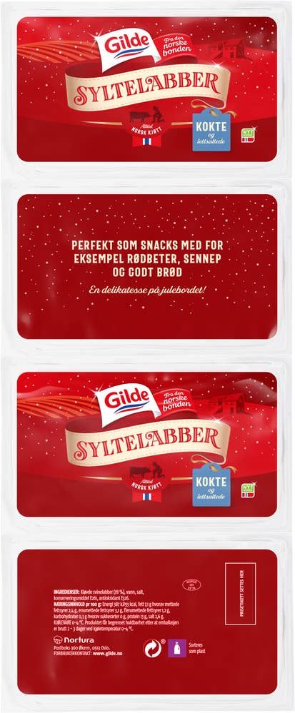 Gilde Lettsaltede syltelabber Kokt