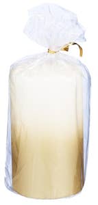 R Kubbelys champagnefargen / gull 6,8 x 12 cm