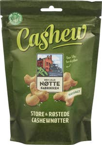 Den Lille Nøttefabrikken Cashewnøtter Store og røstede