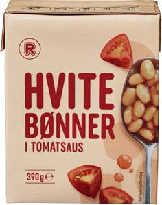 R Bønner i tomatsaus