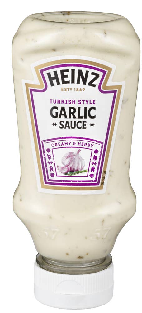 Display BBQ Garlic Sauce