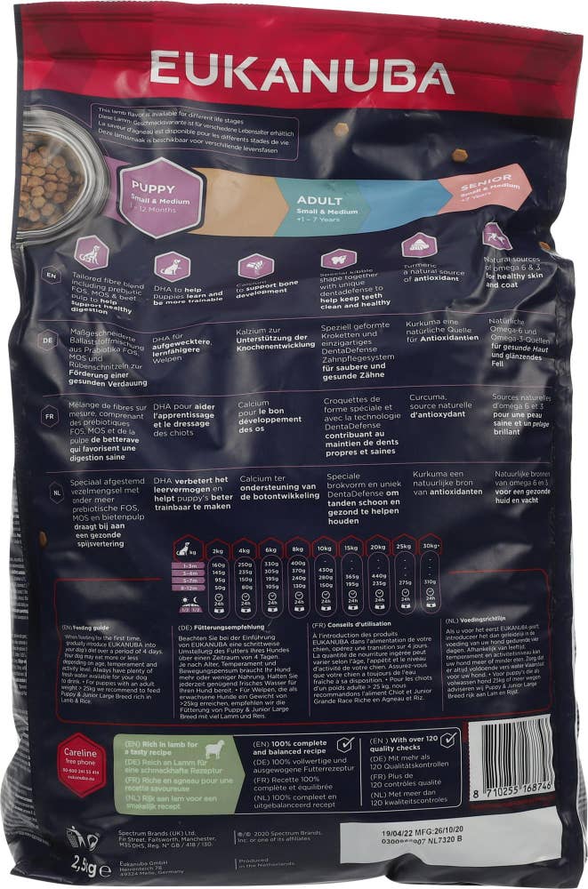 Eukanuba Dog Puppy hundemat s/m