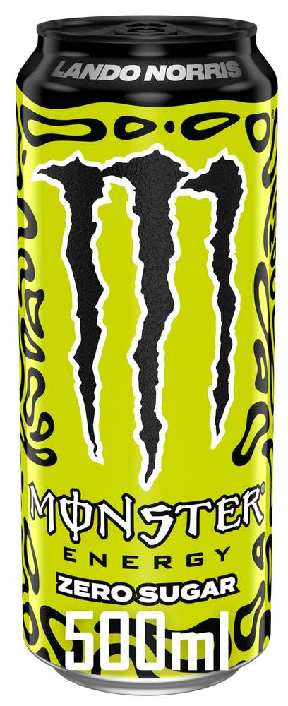 Monster Lando Norris zero sugar