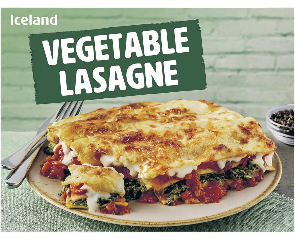 Iceland Vegetable Lasagne
