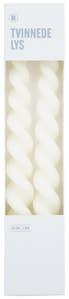 REMA 1000 Tvinnede parafinlys 2x24cm