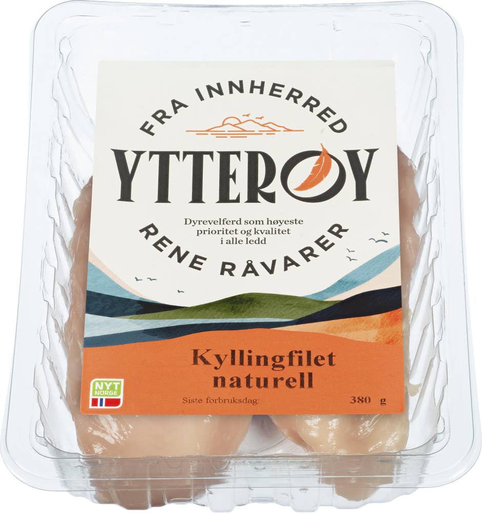Ytterøy Kyllingfilet naturell Ikke saktevoksende
