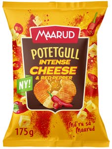 Maarud Potetgull Intense cheese & red pepper