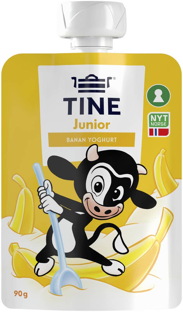 TINE Junior Yoghurt Banan