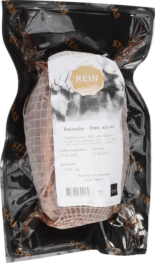 Stensaas Surret reinsdyrstek