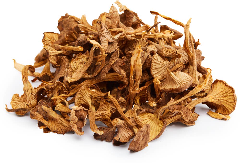 Kroken Frukt og Bær Tørket Gul Trompetsopp