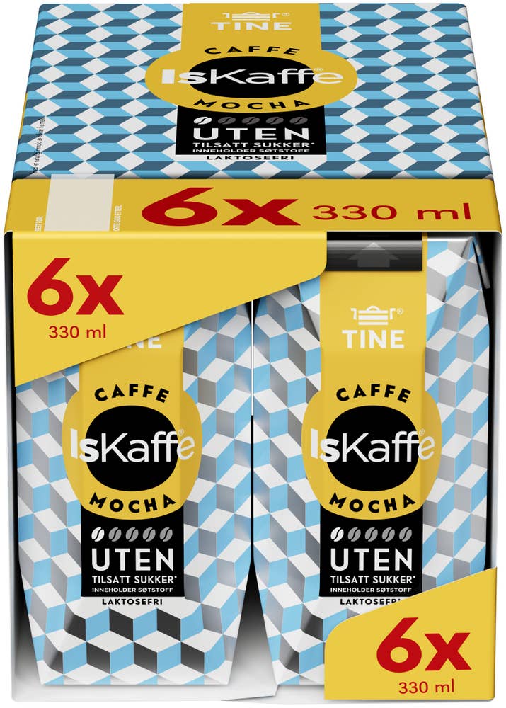 TINE IsKaffe Mocha UTEN 6x330ml Partivare
