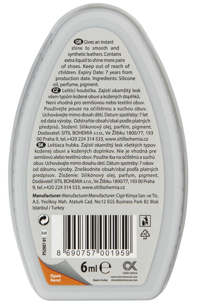 Silver Selvblankende svamp