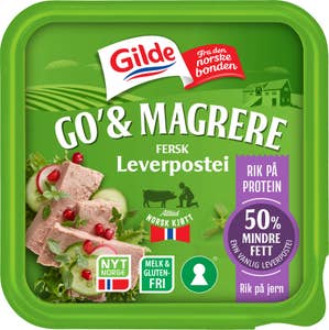 Gilde Go' & Magrere Fersk Leverpostei