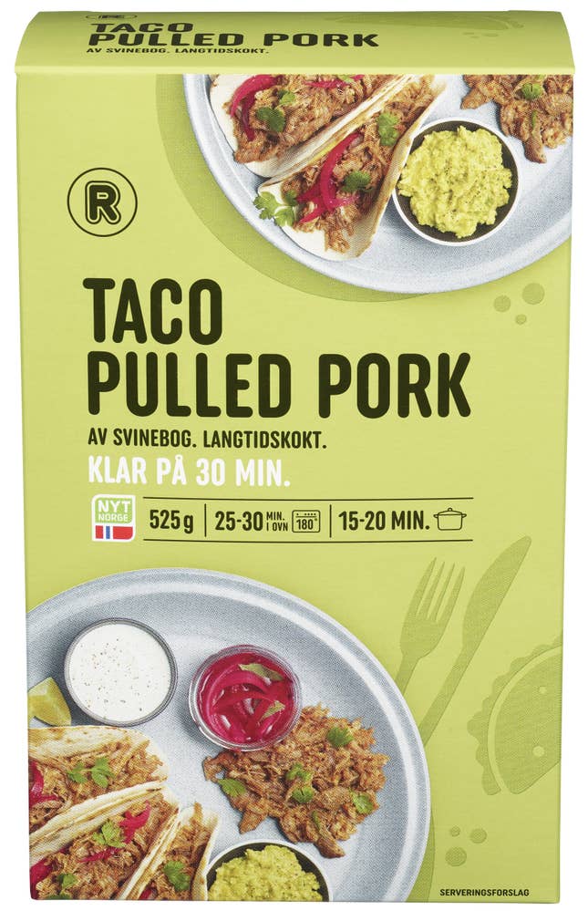 GRILL Taco Pulled Pork av svinebog
