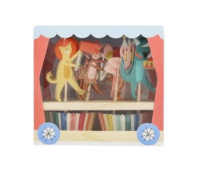 Sprell Cupcake kit Dyreparade 24 stk