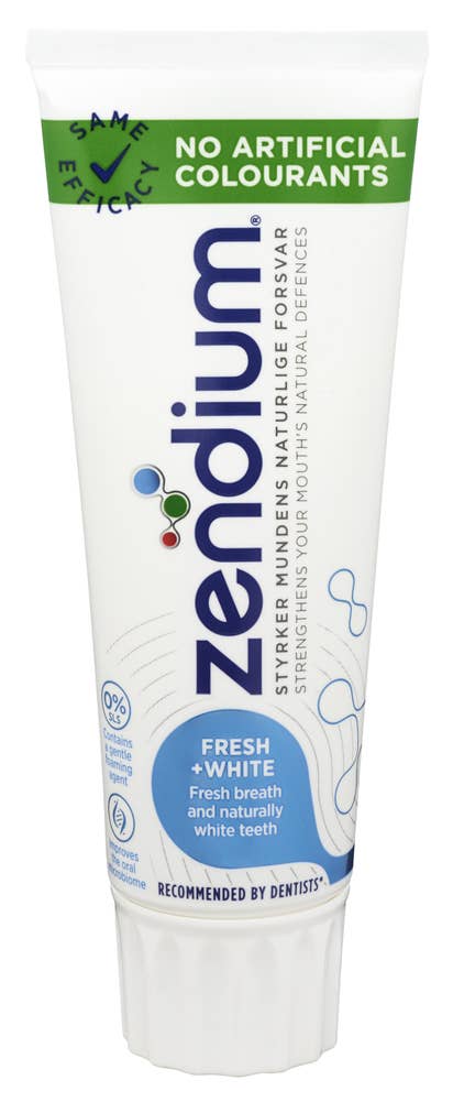 Zendium Tannkrem Fresh+ White