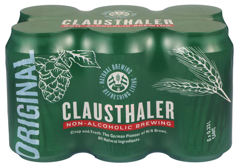 Clausthaler Classic 0,33l x 6 stk