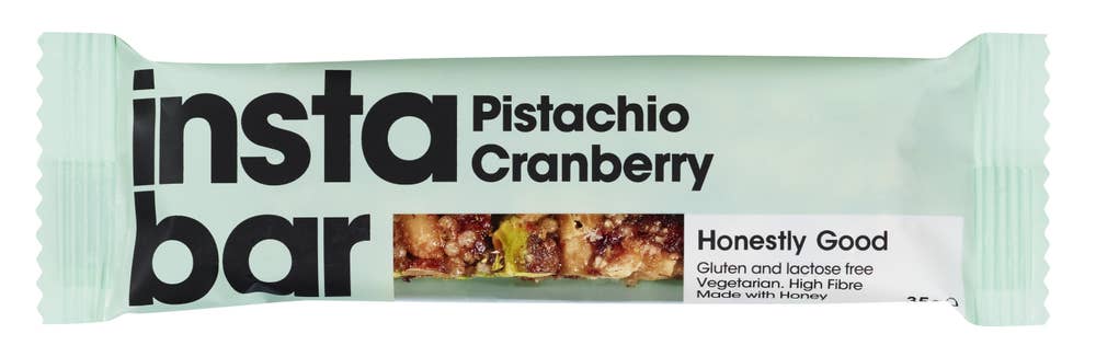 Instabar Pistachio & Cranberry