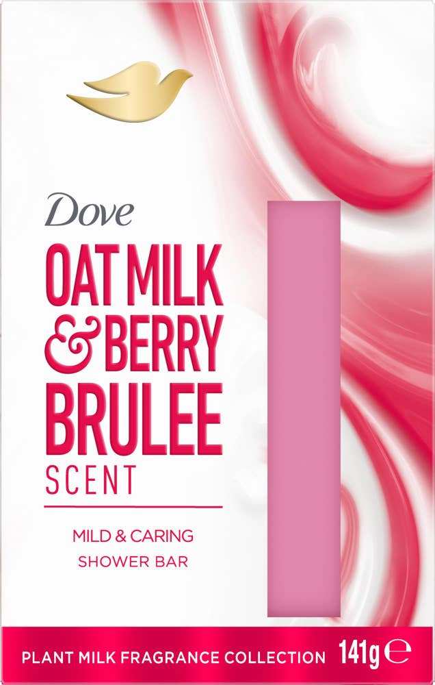 Dove Såpestykke Oat milk & berry brulee