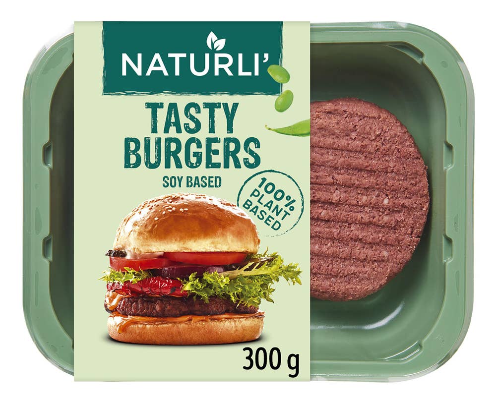 Naturli' Burger Tasty vegansk