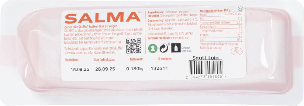 Salma® Laks Loin Small