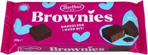 BERTHAS Brownie Med sjokoladebiter