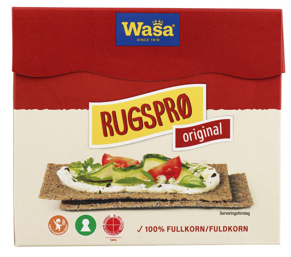 Wasa Knekkebrød Rugsprø