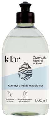 Klar Hand Dishwash Ingefær og rødkløver