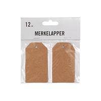 ARK Merkelapper kraft Brun