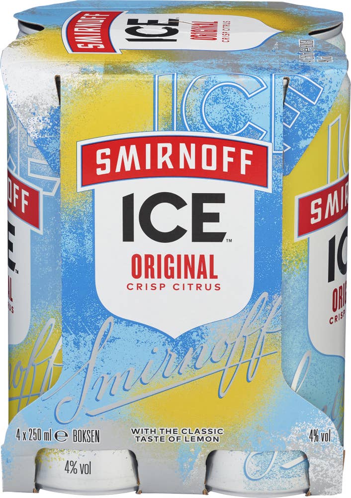 Smirnoff Ice 4 x 0,25l