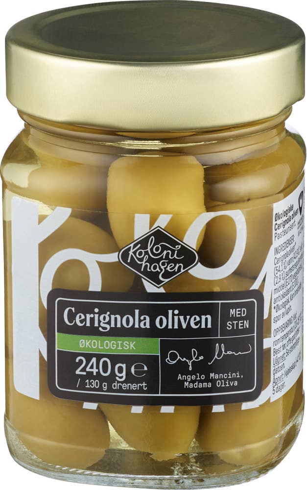 Kolonihagen Cerignola oliven Økologisk