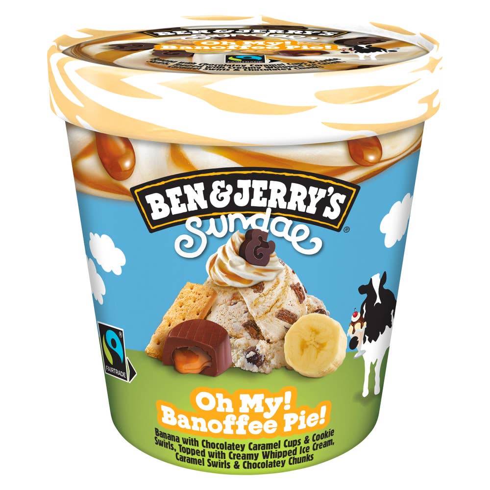 Ben & Jerry's Oh My! Banoffee Pie!