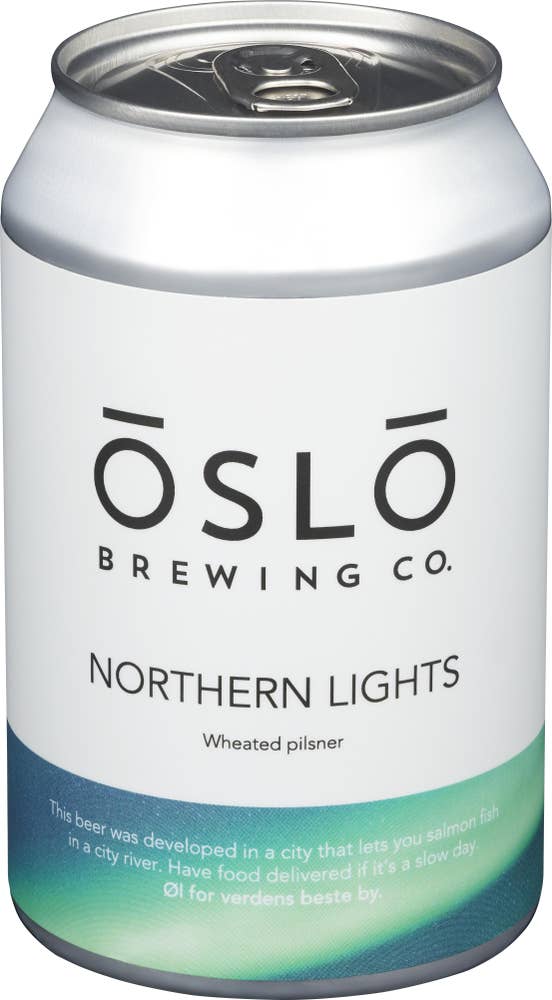 Oslo Brewing Co. Northern Lights Wheated Pilsner