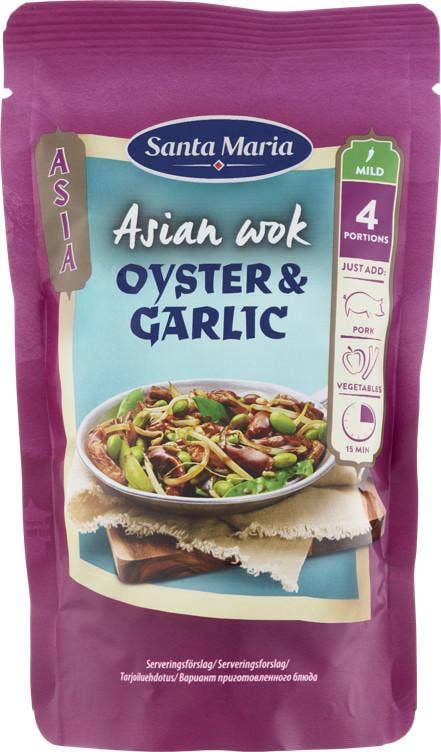 Santa Maria Oyster Garlic