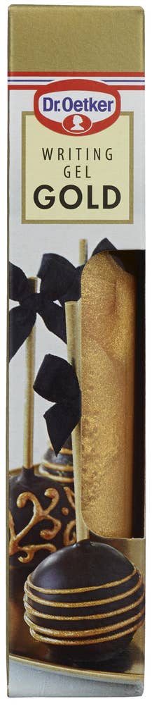 Dr Oetker Gold Writing Gel