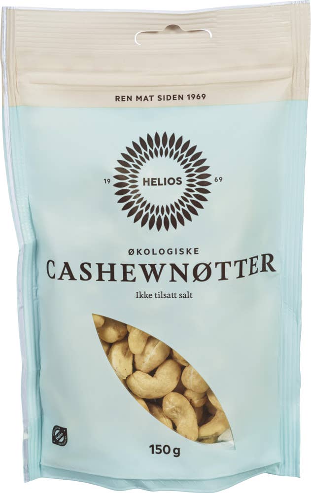 Helios Cashewnøtter Økologisk