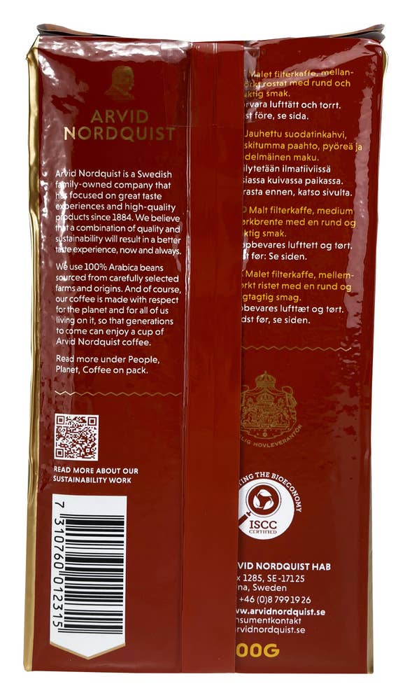 ARVID NORDQUIST Gran Dia Filtermalt, rund og fruktig