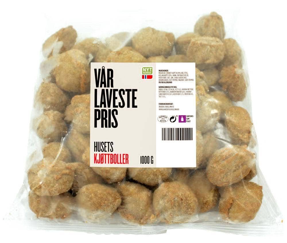 Vår Laveste Pris Husets kjøttboller