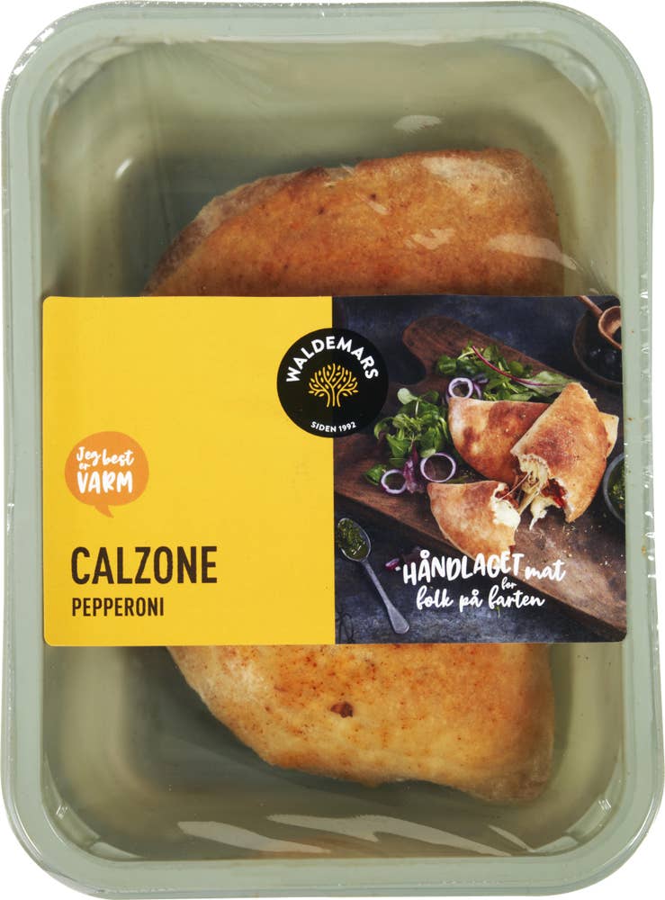 Waldemars Calzone pepperoni