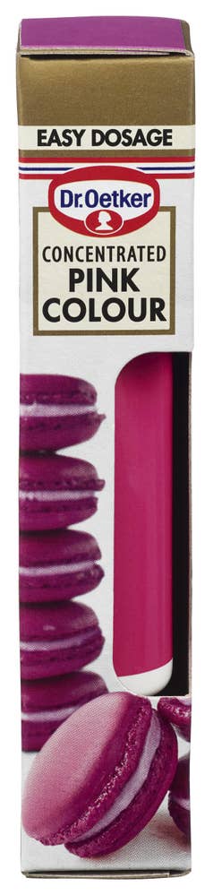 Dr. Oetker Rosa geléfarge Konsentrert