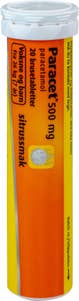 Paracet 500mg brusetablett