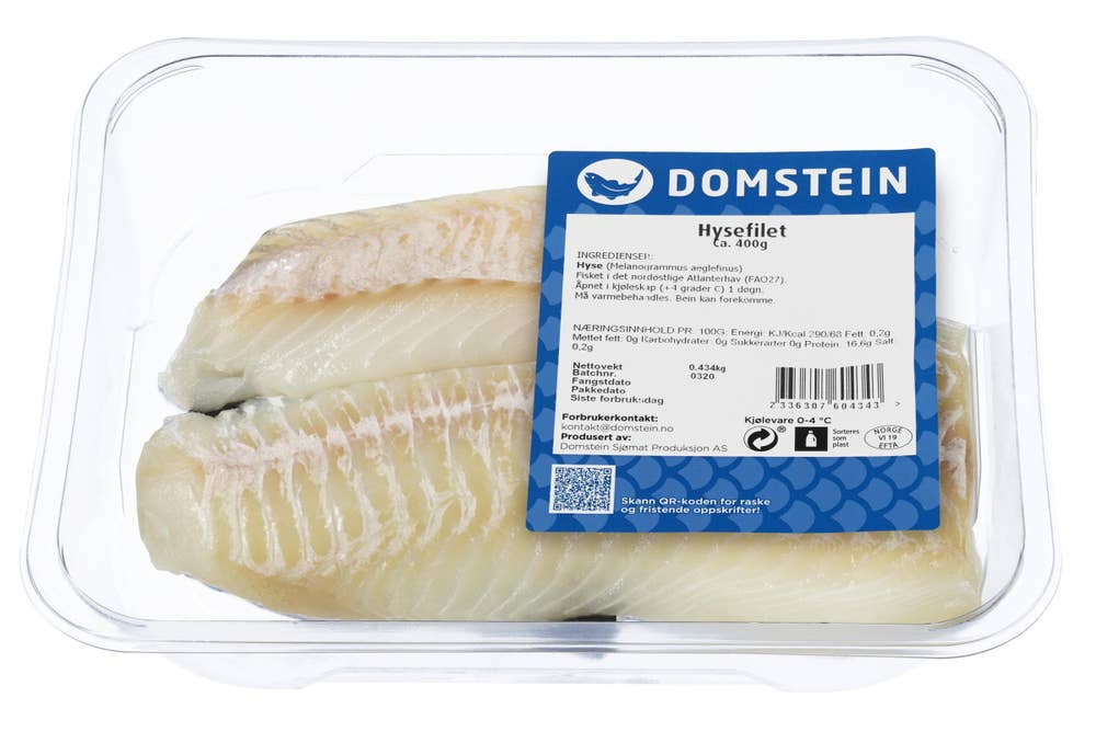 Domstein Hysefilet Fersk