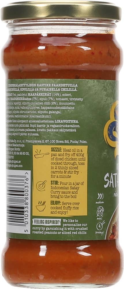 Blue Dragon Indonesian Satay curry sauce